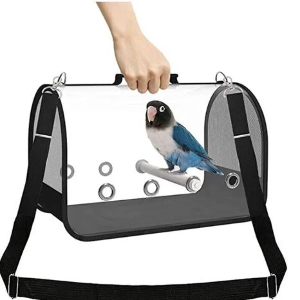 Bird Carrier, Portable Bird Travel Cage